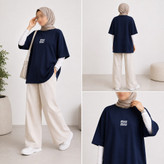 تیشرت زنانه نخی طرح miu miu
